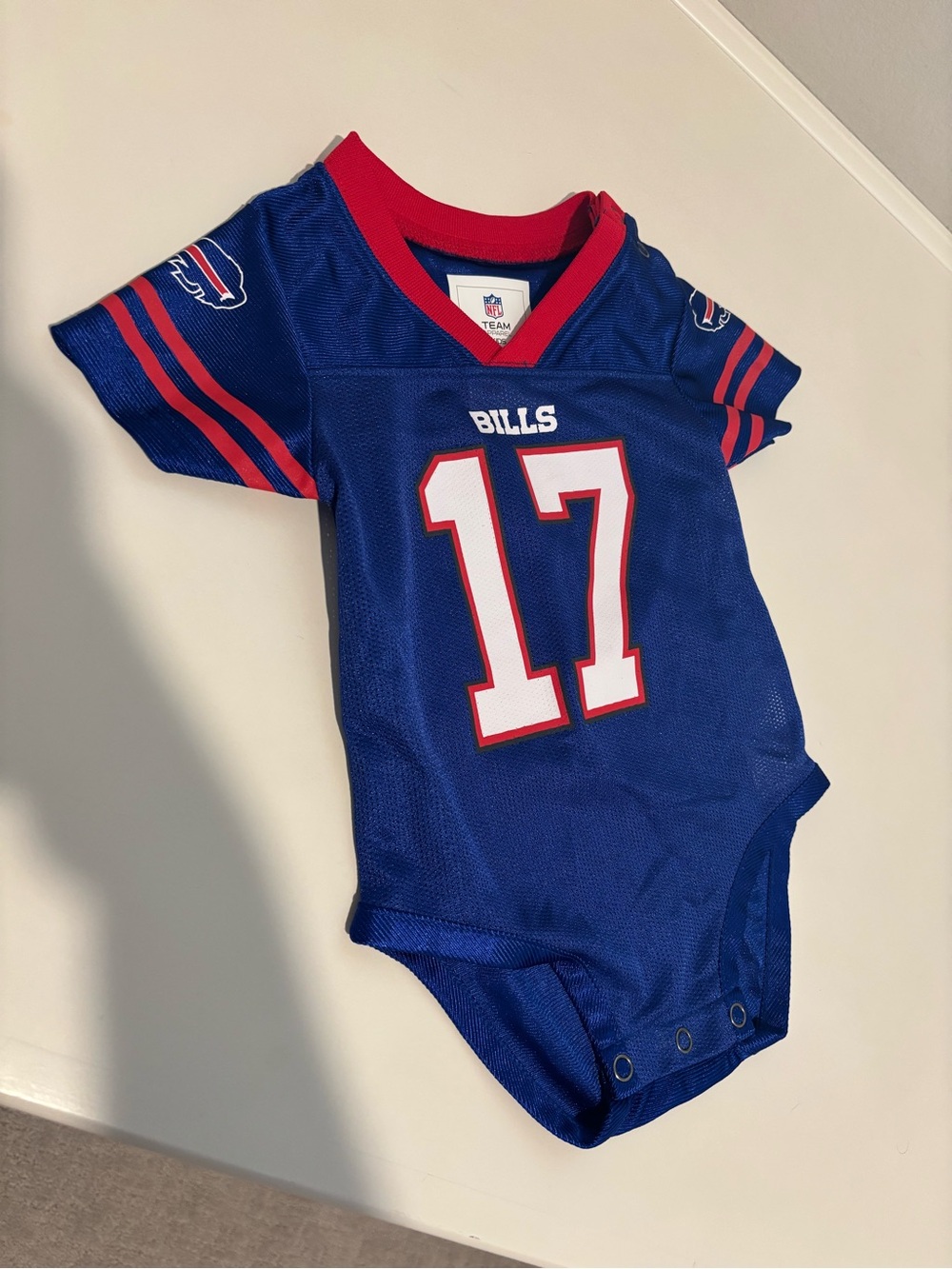 Bills Allen baby onesie jersey